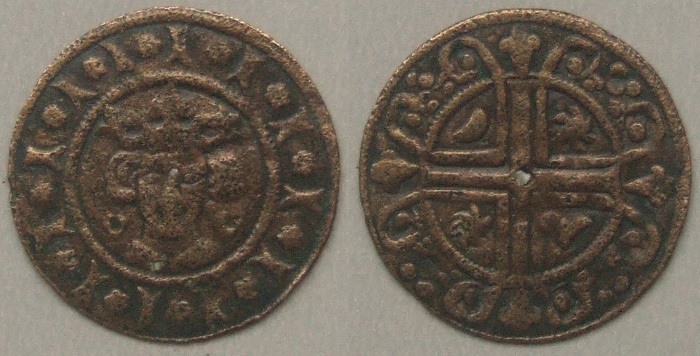 Edward I English sterling type jeton 1293-6